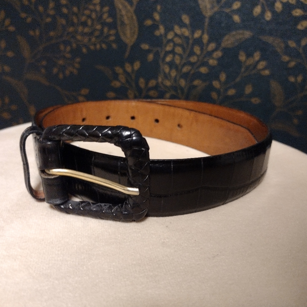 Harold Powell Italian Leather Belt